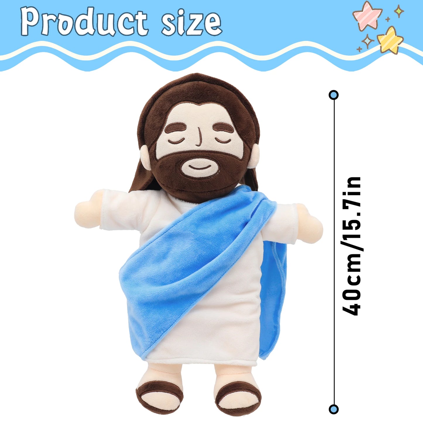 Breathing Jesus Plush
